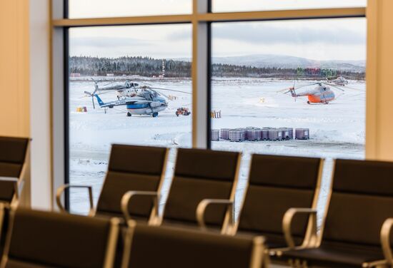 Russia Murmansk Airport Terminal