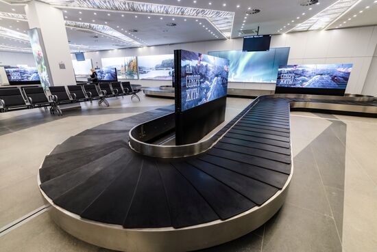 Russia Murmansk Airport Terminal