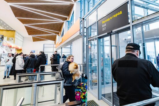 Russia Murmansk Airport Terminal