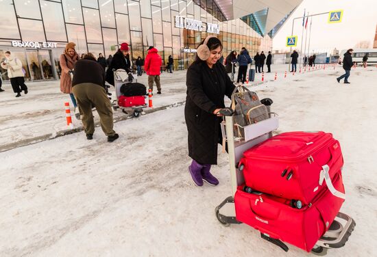 Russia Murmansk Airport Terminal