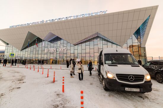 Russia Murmansk Airport Terminal