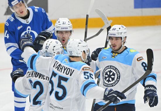 Russia Ice Hockey Kontinental League Dynamo - Sibir