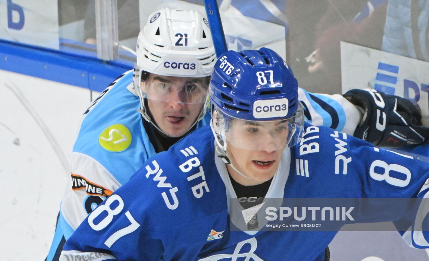 Russia Ice Hockey Kontinental League Dynamo - Sibir