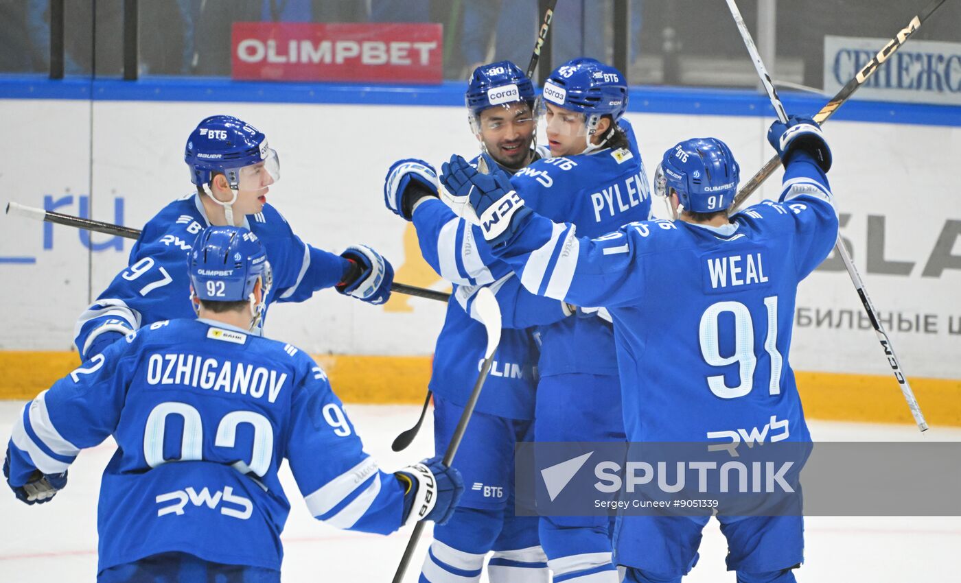 Russia Ice Hockey Kontinental League Dynamo - Sibir