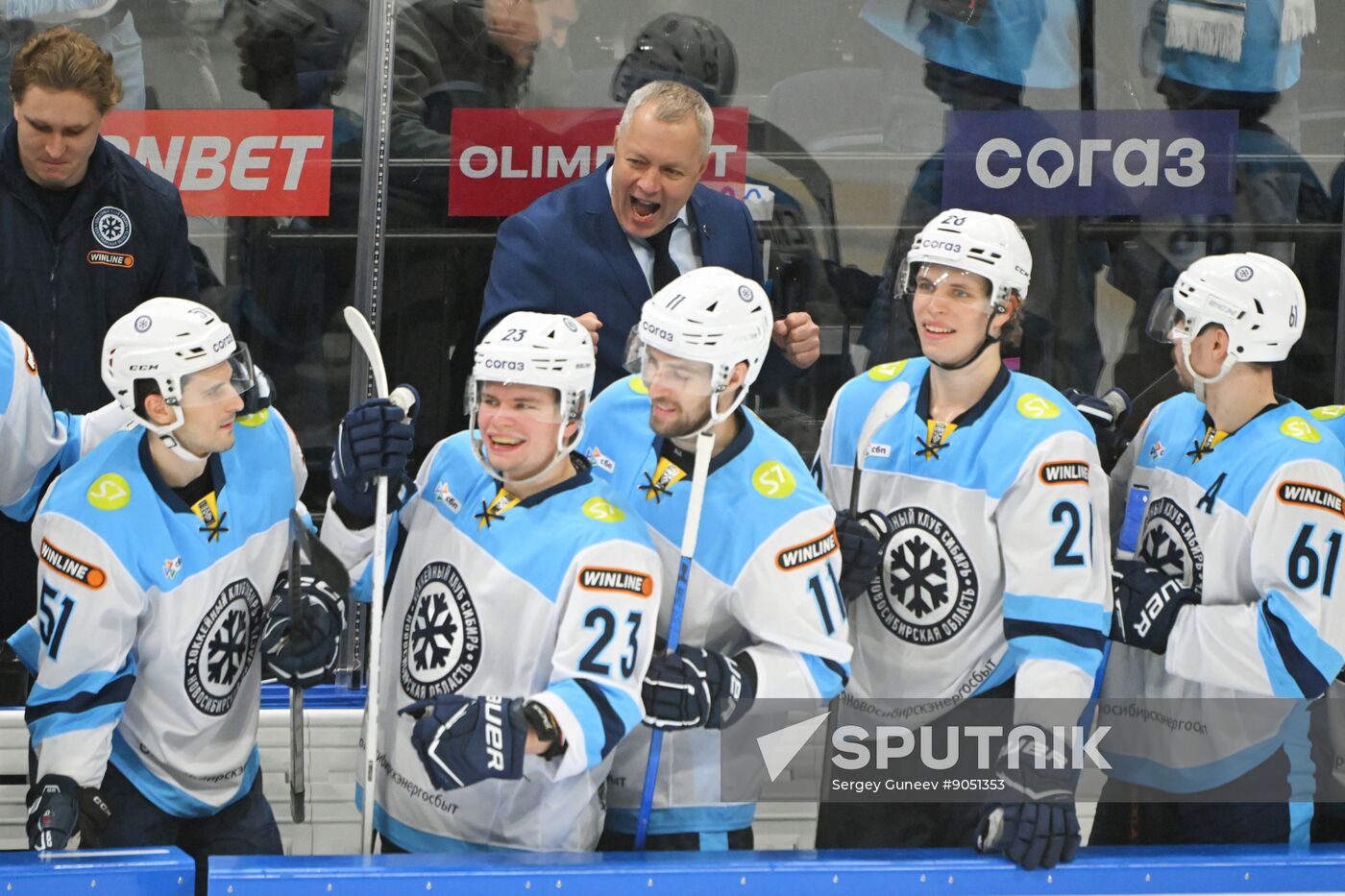 Russia Ice Hockey Kontinental League Dynamo - Sibir