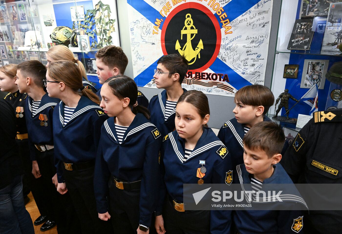 Russia Marine Corps Anniversary Exhibition
