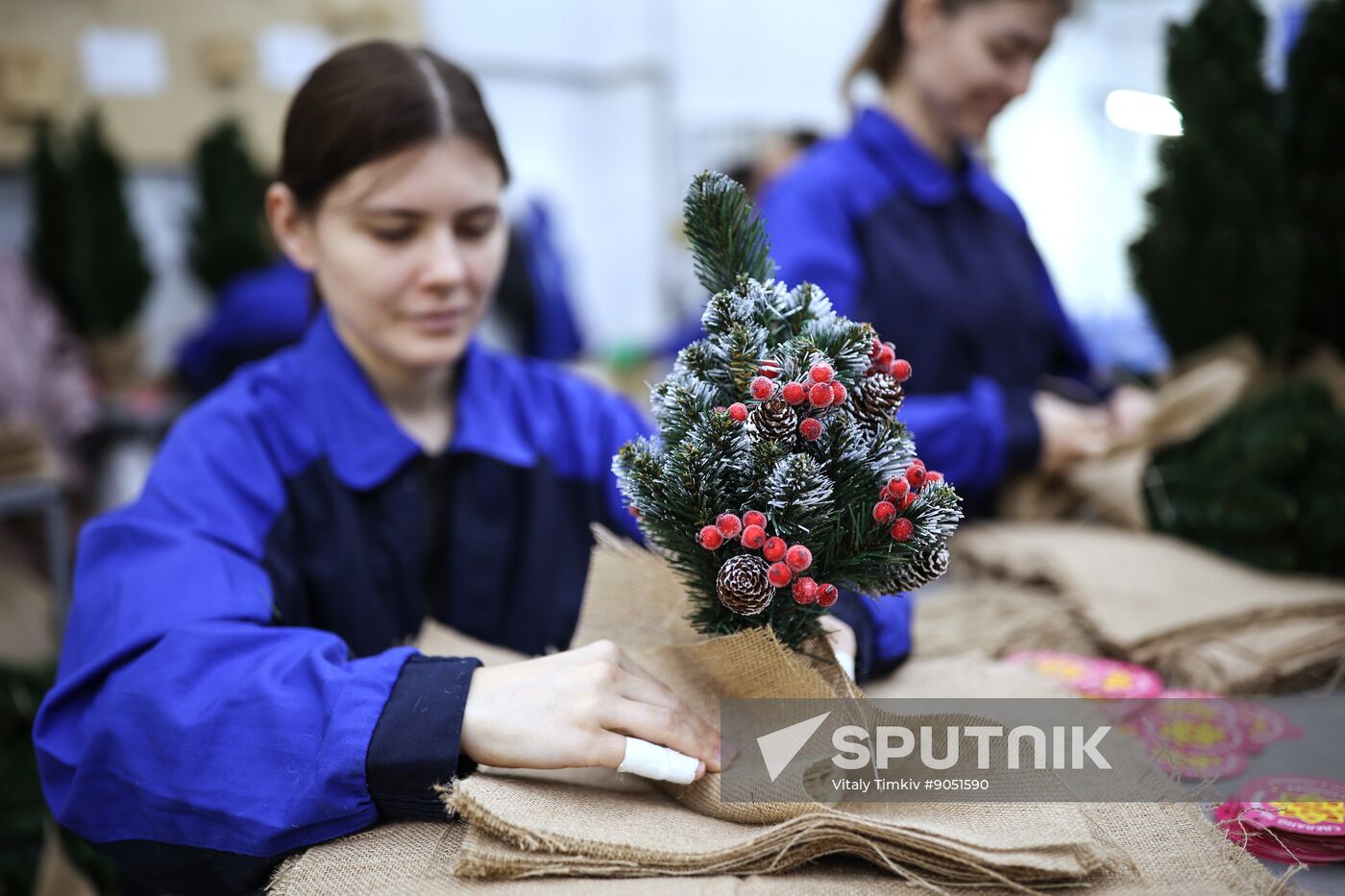 Russia New Year Season Preparations
