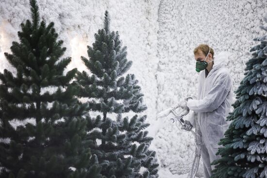 Russia New Year Season Preparations