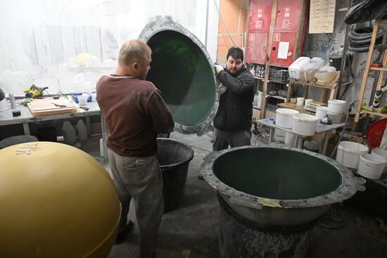 Russia New Year Season Decorations