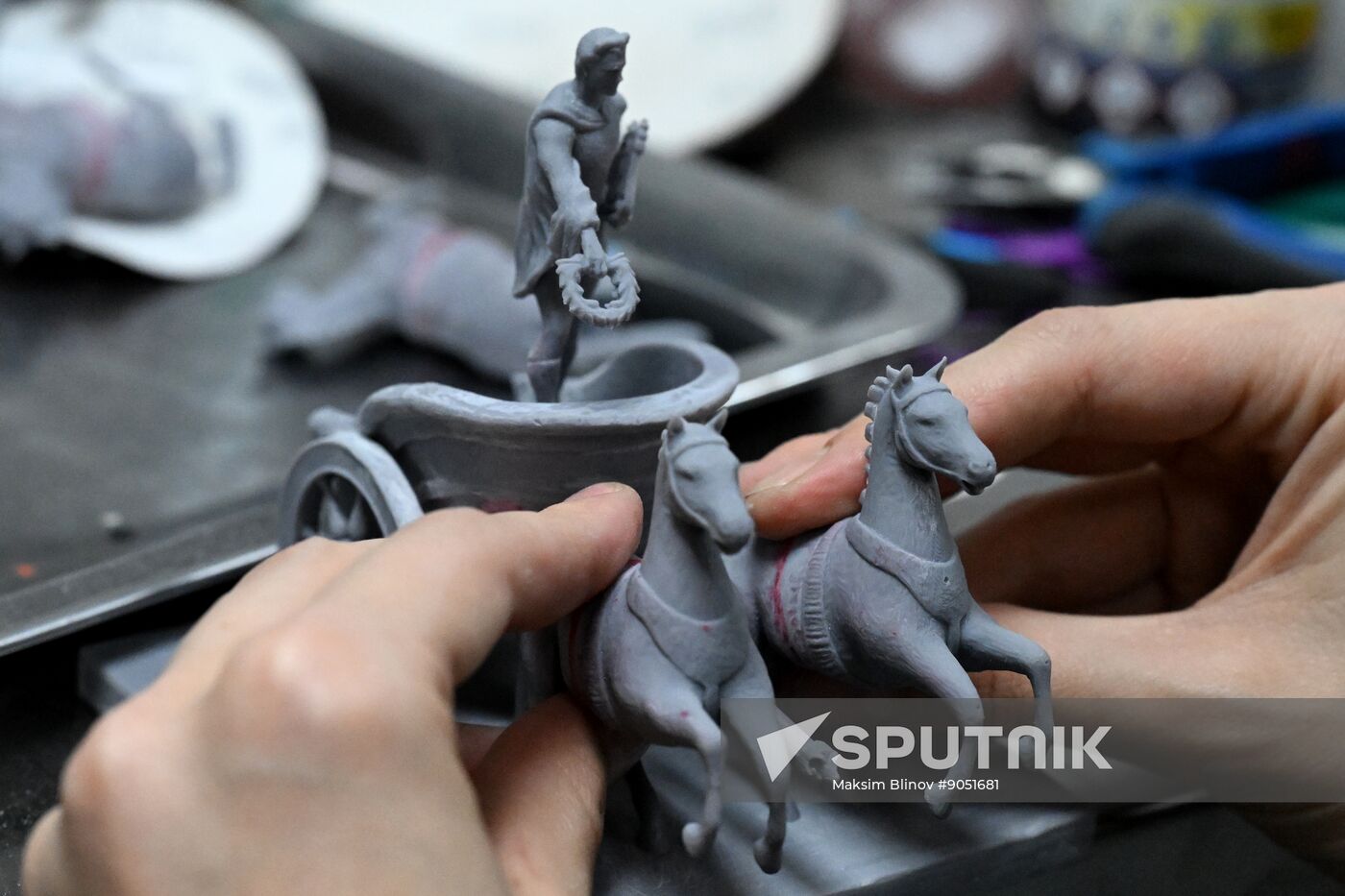 Russia New Year Season Decorations