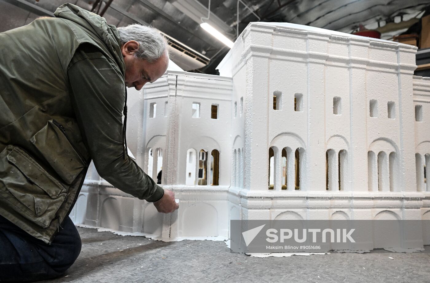 Russia New Year Season Decorations