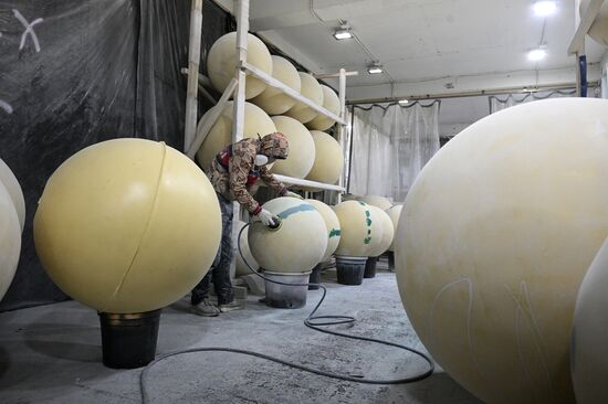 Russia New Year Season Decorations