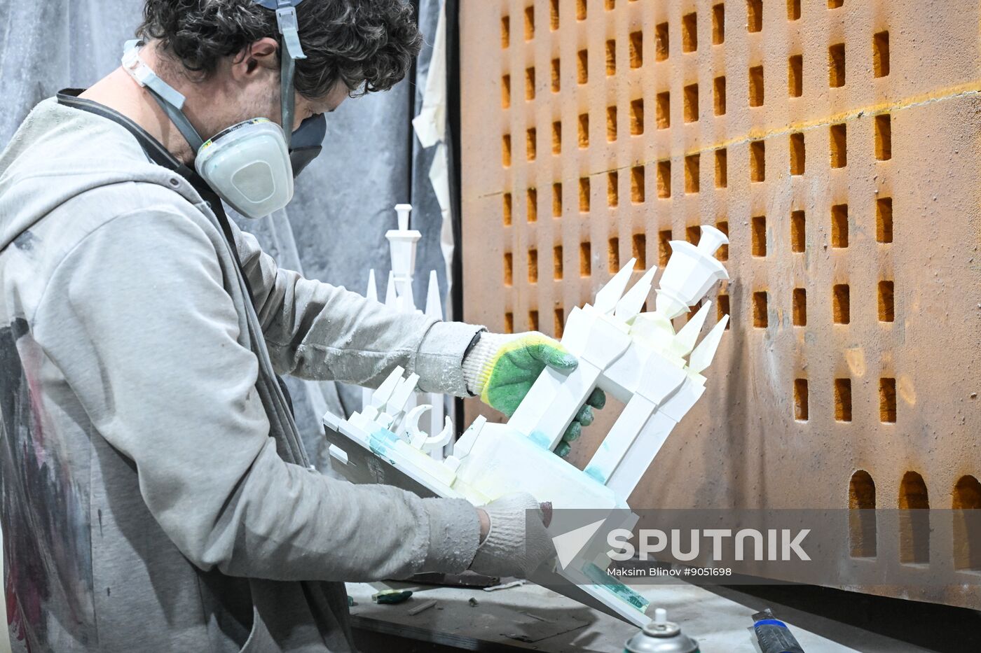 Russia New Year Season Decorations