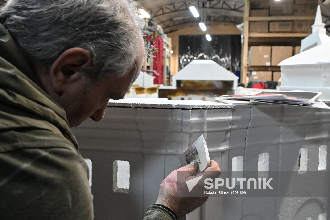 Russia New Year Season Decorations