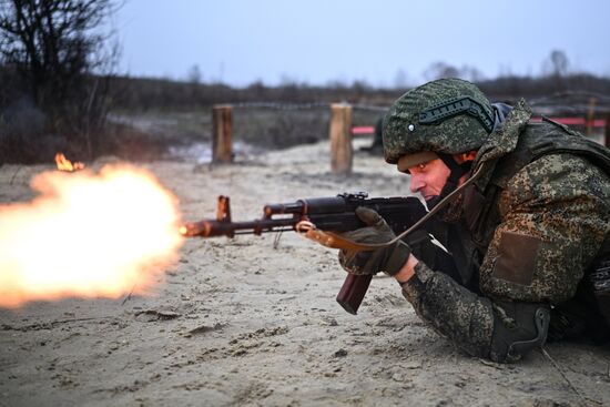 Russia Ukraine Military Operation Motor Rifle Unit