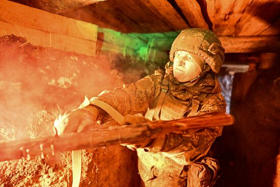 Russia Ukraine Military Operation Motor Rifle Unit