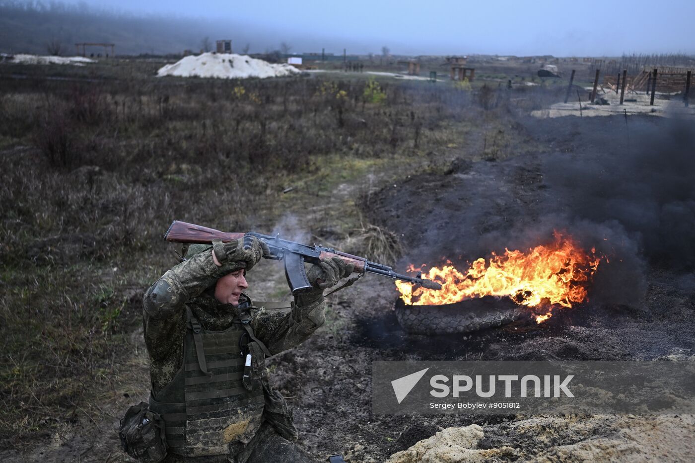 Russia Ukraine Military Operation Motor Rifle Unit