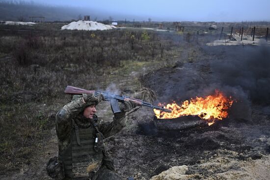 Russia Ukraine Military Operation Motor Rifle Unit