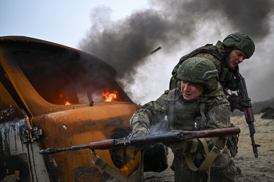 Russia Ukraine Military Operation Motor Rifle Unit