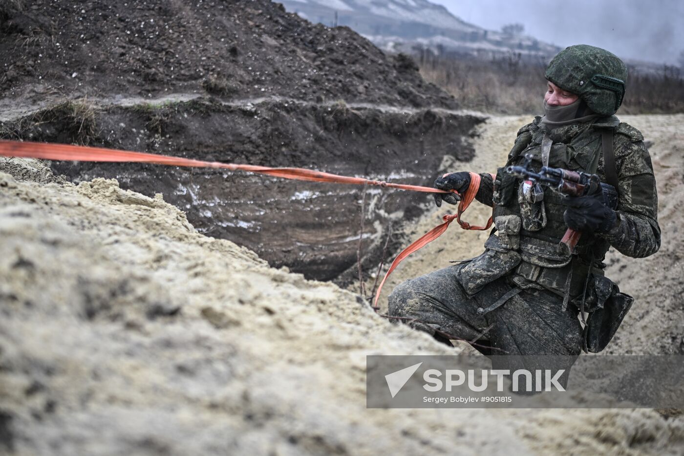 Russia Ukraine Military Operation Motor Rifle Unit