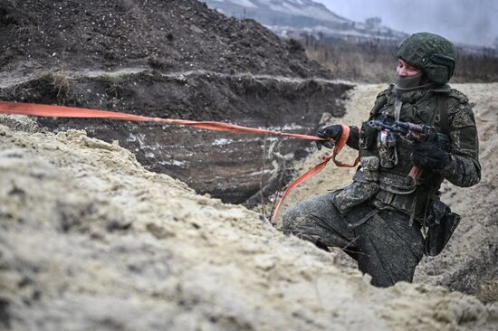Russia Ukraine Military Operation Motor Rifle Unit