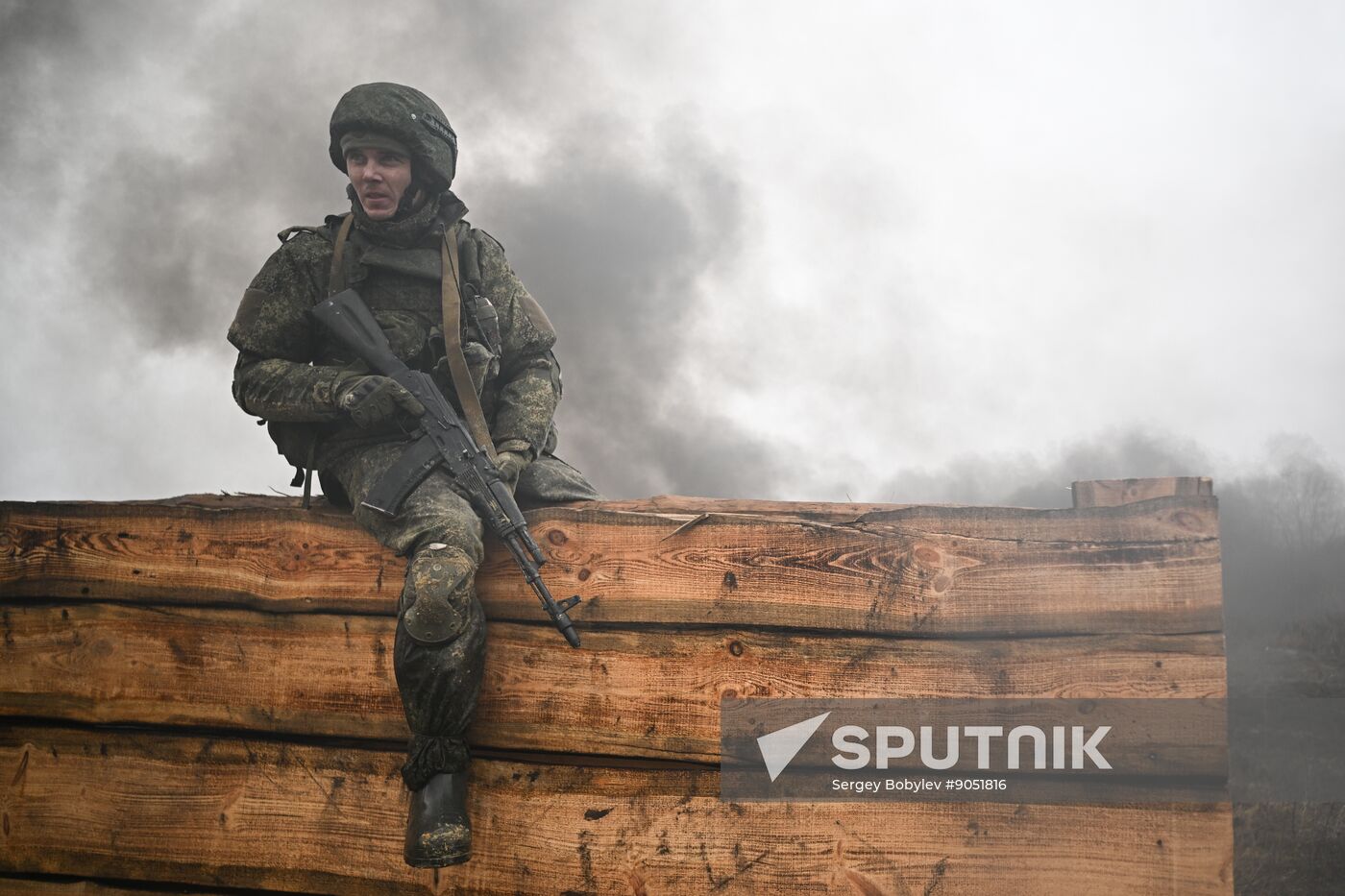 Russia Ukraine Military Operation Motor Rifle Unit