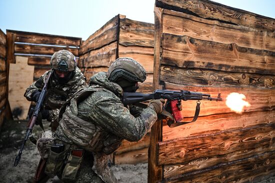 Russia Ukraine Military Operation Motor Rifle Unit