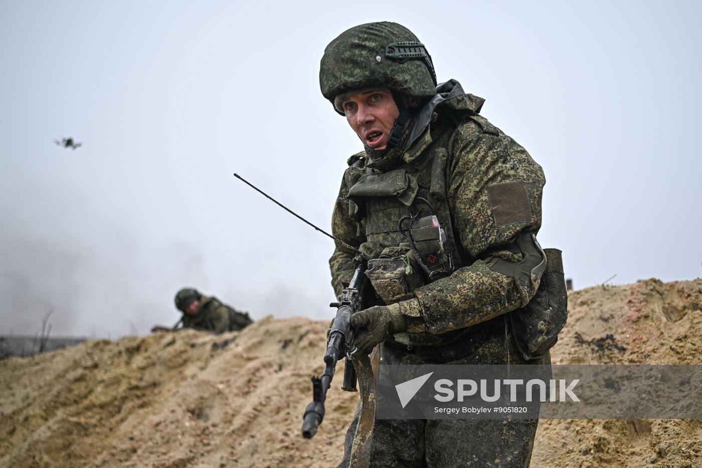 Russia Ukraine Military Operation Motor Rifle Unit