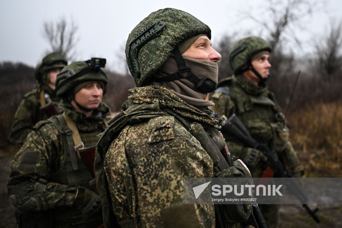 Russia Ukraine Military Operation Motor Rifle Unit