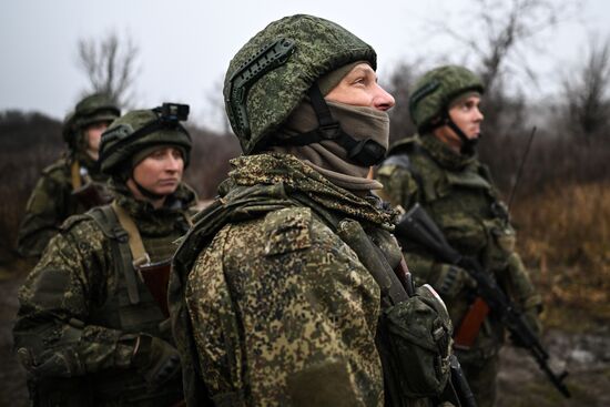 Russia Ukraine Military Operation Motor Rifle Unit