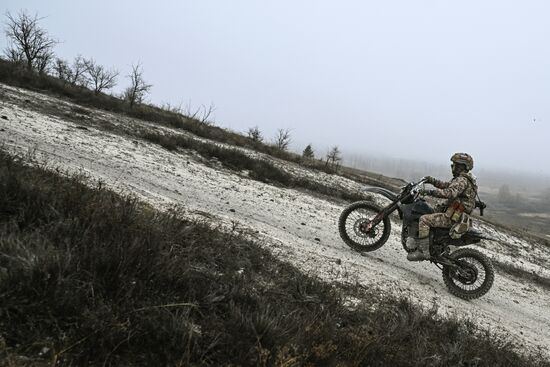 Russia Ukraine Military Operation Motor Rifle Unit