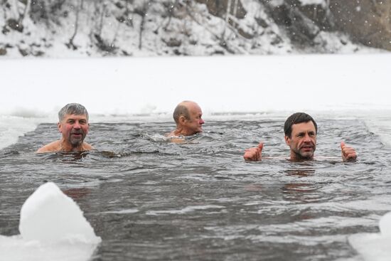 Russia Winter Swimming