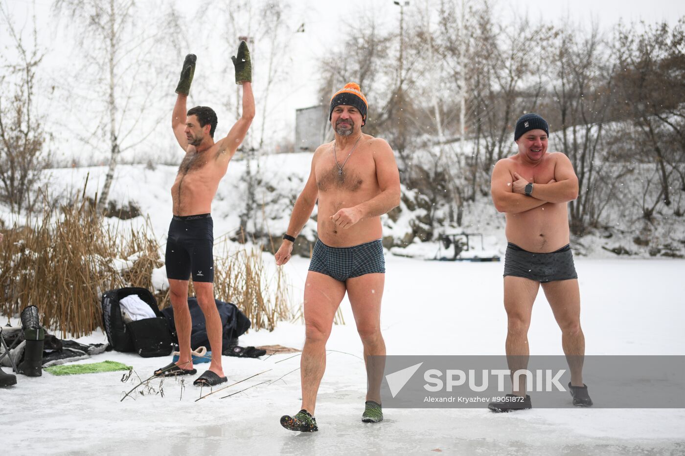 Russia Winter Swimming