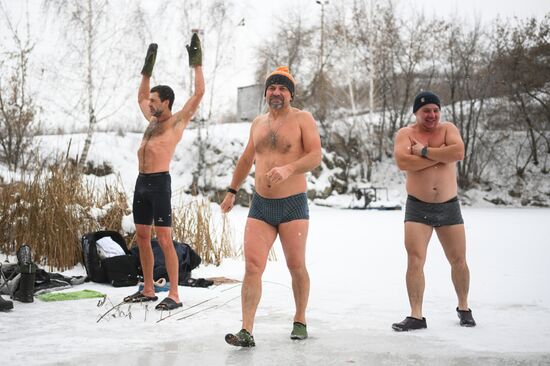 Russia Winter Swimming