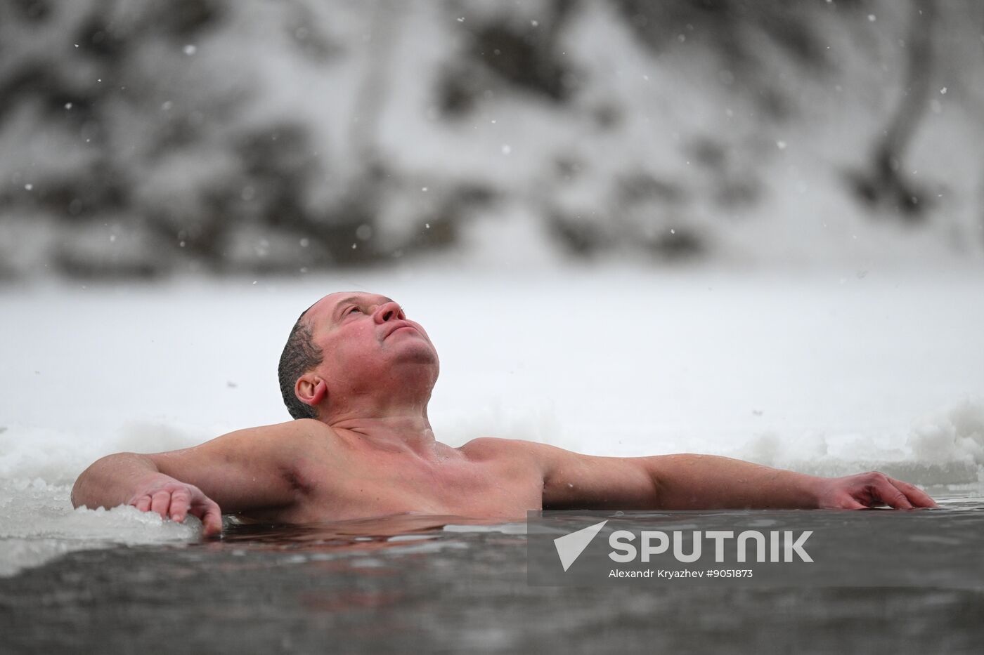 Russia Winter Swimming