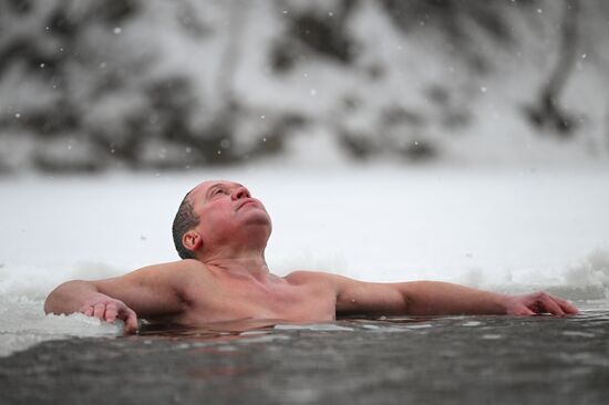 Russia Winter Swimming