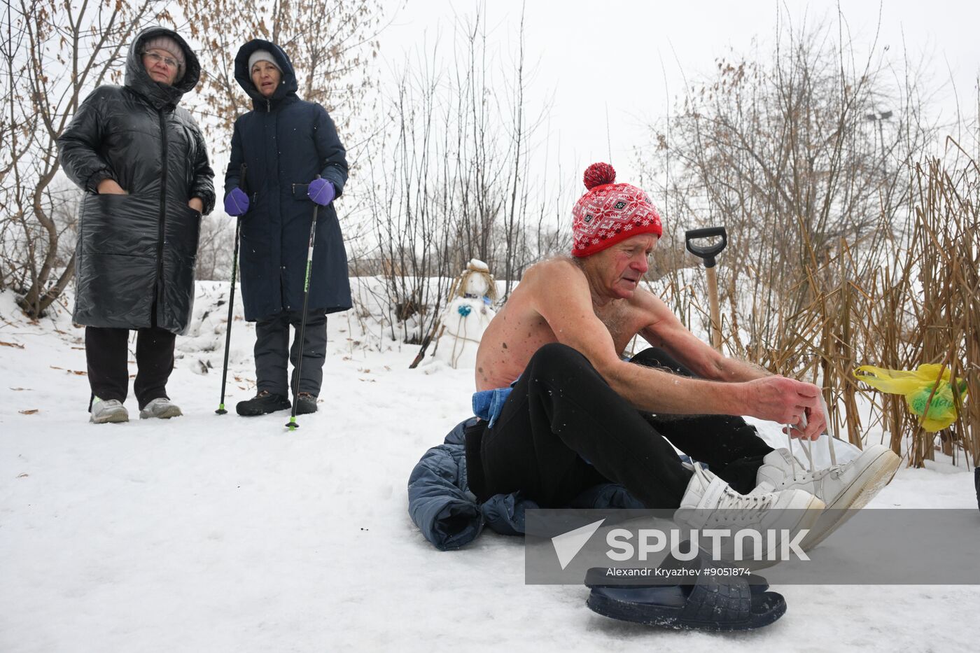 Russia Winter Swimming