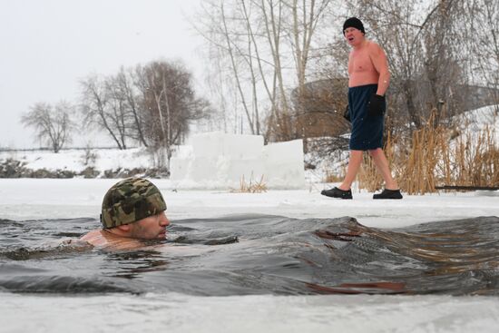 Russia Winter Swimming