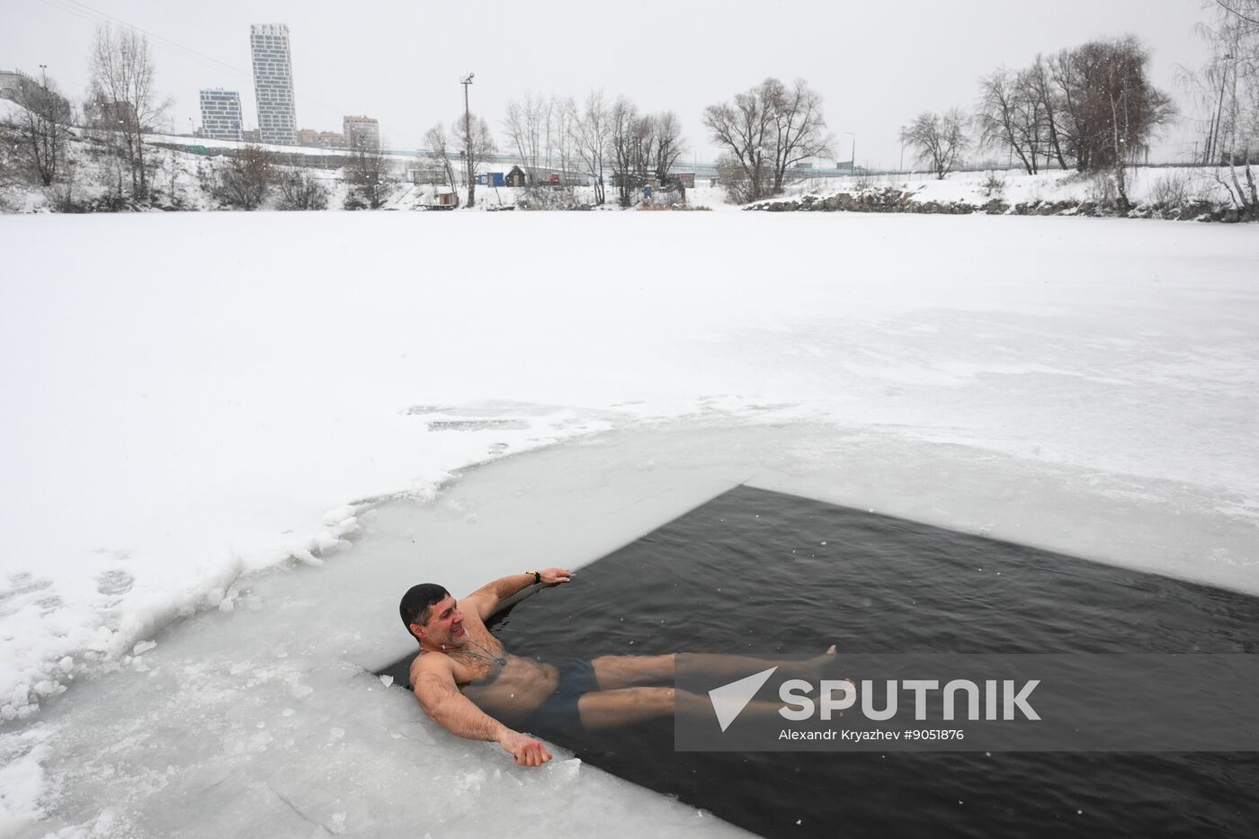 Russia Winter Swimming