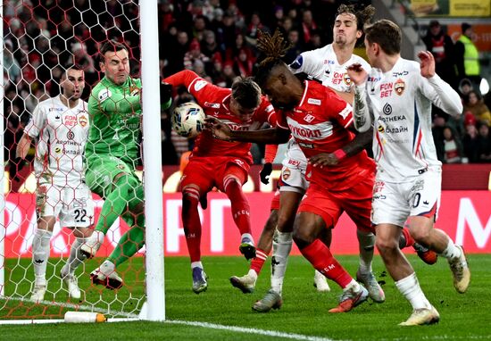 Russia Soccer Premier-League Spartak - CSKA