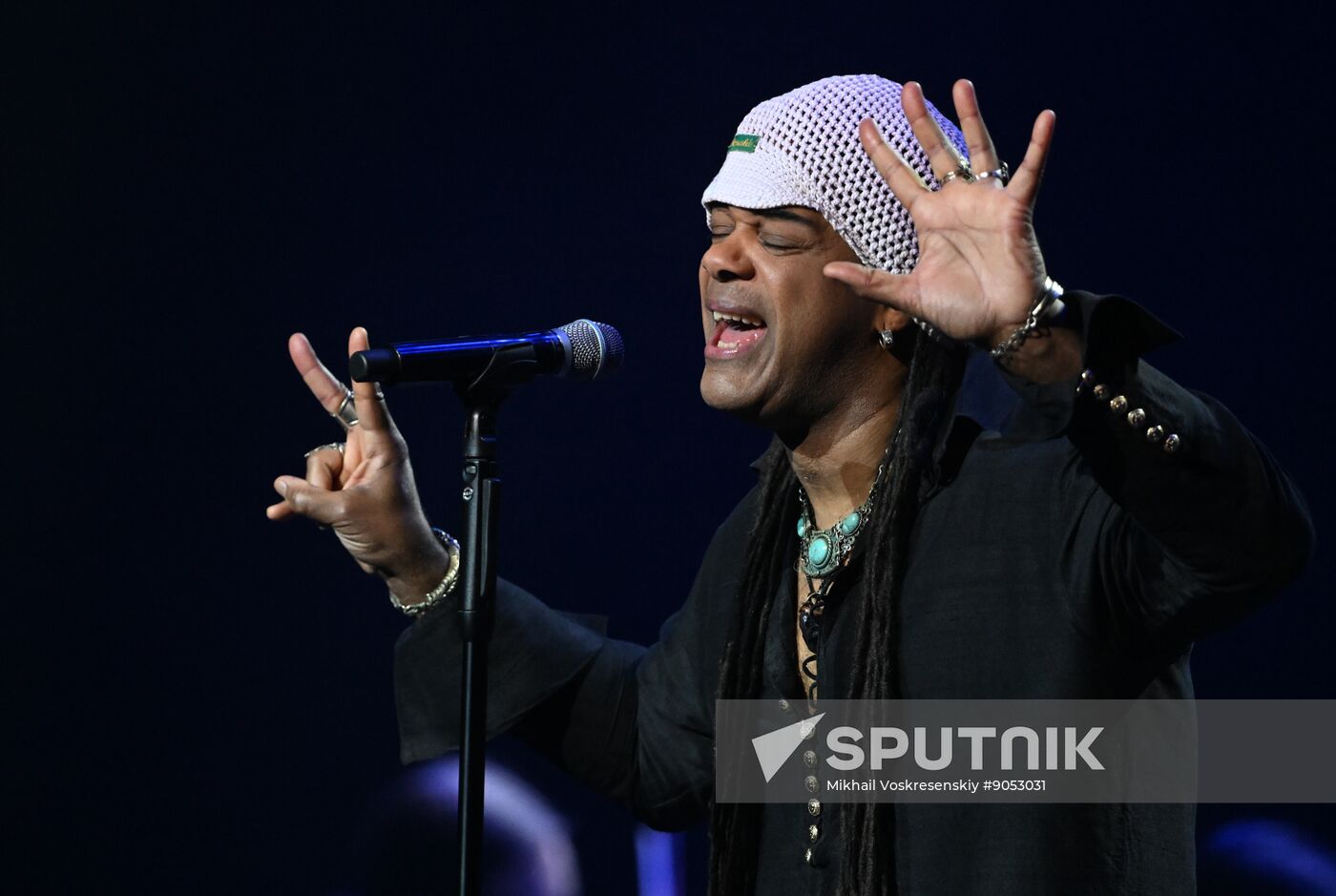 Russia Entertainment Andru Donalds Concert