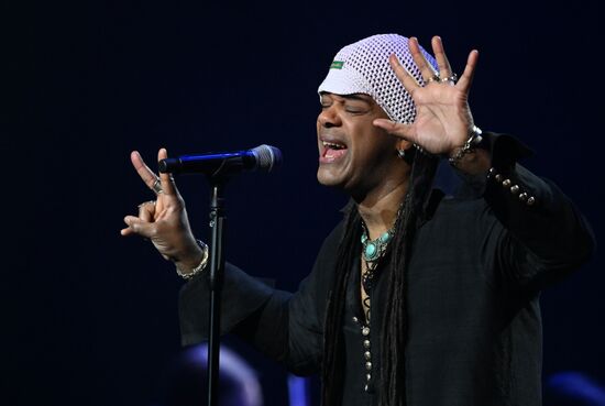 Russia Entertainment Andru Donalds Concert