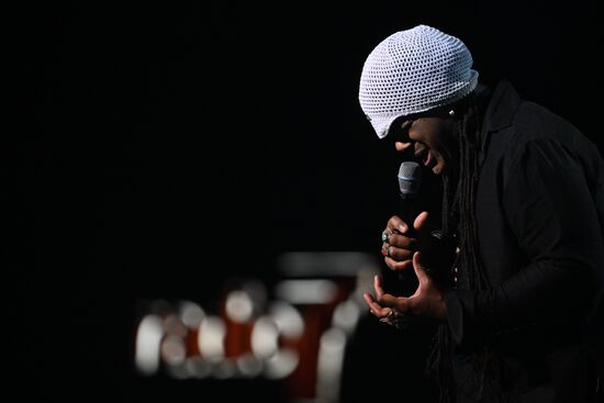 Russia Entertainment Andru Donalds Concert