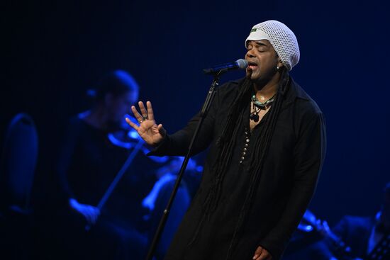 Russia Entertainment Andru Donalds Concert