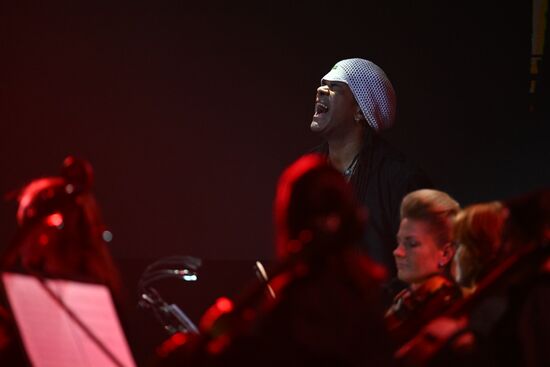 Russia Entertainment Andru Donalds Concert