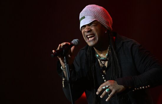 Russia Entertainment Andru Donalds Concert