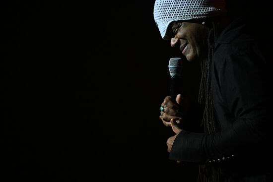 Russia Entertainment Andru Donalds Concert