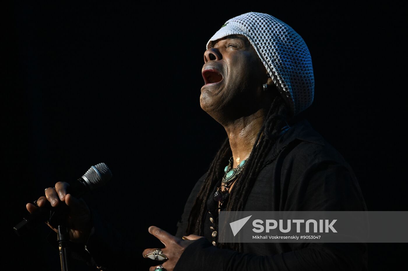 Russia Entertainment Andru Donalds Concert