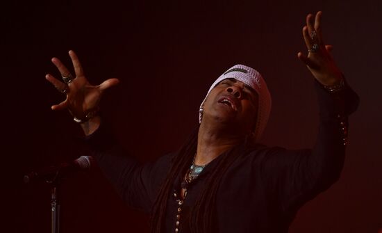 Russia Entertainment Andru Donalds Concert