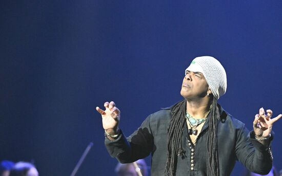 Russia Entertainment Andru Donalds Concert